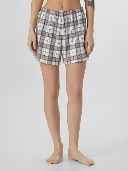 Изображение товара Пижама Mark Formelle 592591 (р.164/170-96-102, молочный/клетка на молочном)