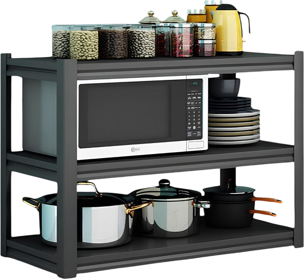 Изображение товара Стеллаж металлический Modular Shelving 70x30x75B (полка мдф)