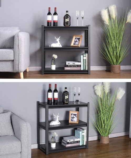 Изображение товара Стеллаж металлический Modular Shelving 70x30x75B (полка мдф)