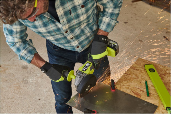 Изображение товара Угловая шлифовальная машина Ryobi RAG18BL-0  (5133006532)