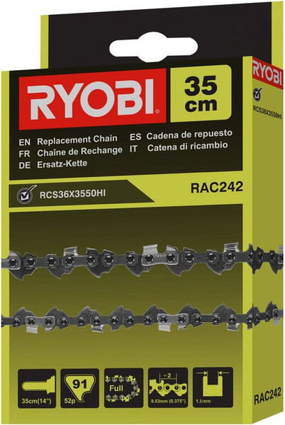 Изображение товара Цепь для пилы Ryobi 35см RAC242 (5132002712)