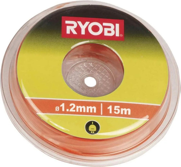 Изображение товара Леска для триммера Ryobi 1.2мм 15м RAC100 (5132002637)
