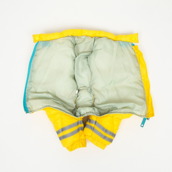 Изображение товара Комбинезон для животных Пижон Горошек / 6968575 (р.16, желтый)