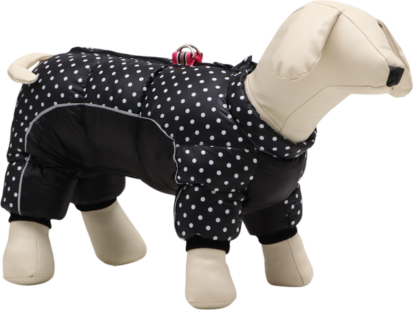 Изображение товара Комбинезон для животных Пижон Горошек / 7980726 (р.16, черный)