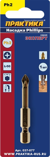 Изображение товара Бита ПРАКТИКА Эксперт / 037-077
