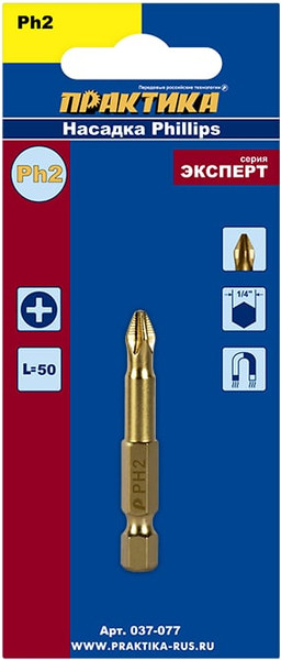 Изображение товара Бита ПРАКТИКА Эксперт / 037-077