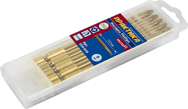 Изображение товара Бита ПРАКТИКА Эксперт / 034-939 (5шт)