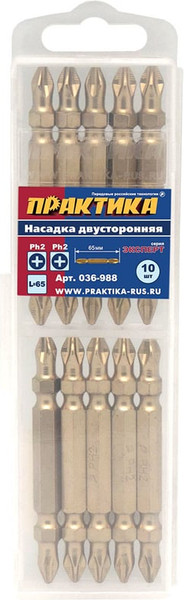 Изображение товара Бита ПРАКТИКА Эксперт / 036-988 (10шт)