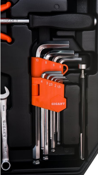 Изображение товара Универсальный набор инструментов Gigant GAS-131S (131 предмет)