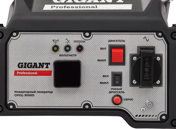 Изображение товара Инверторный генератор Gigant GPIGL-3000O