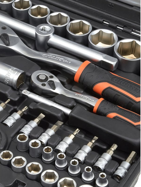 Изображение товара Универсальный набор инструментов Gigant GAS-82 (82 предмета)