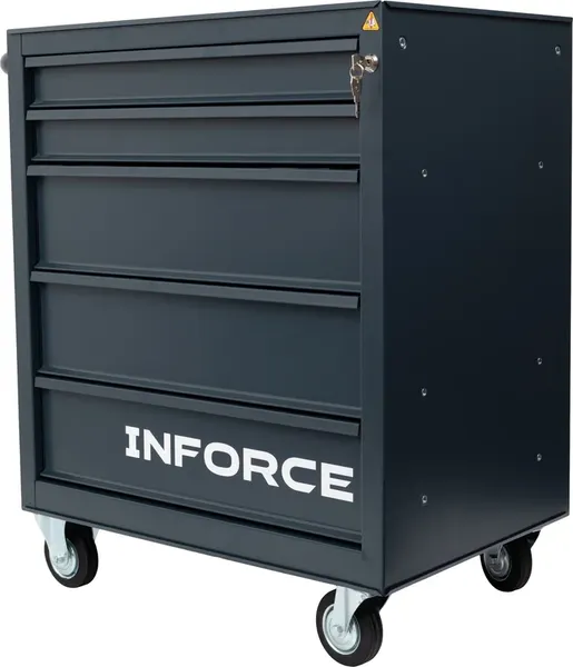 Изображение товара Тележка инструментальная Inforce 06-01-14 (5 ящиков)