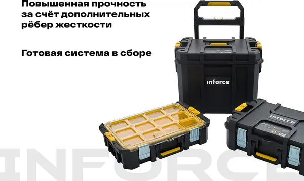 Изображение товара Ящик для инструментов Inforce 06-20-19 3в1