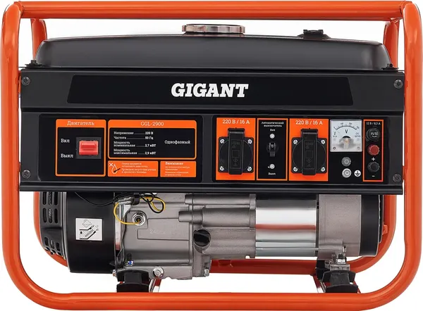 Изображение товара Бензиновый генератор Gigant GGL-2900