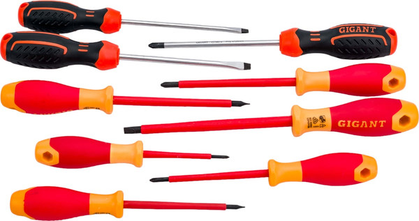 Изображение товара Универсальный набор инструментов Gigant Набор электрика ELS15 (15 предметов)