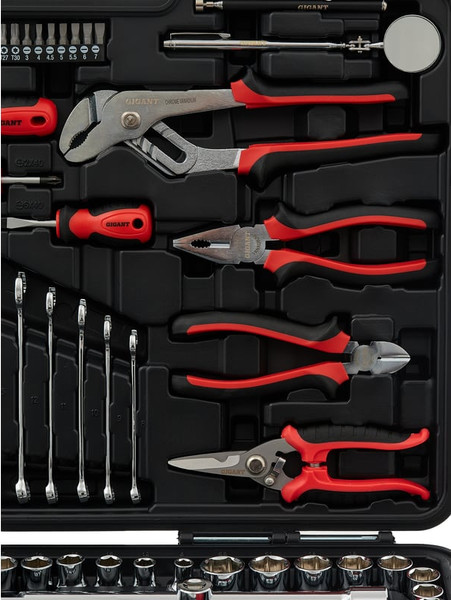 Изображение товара Универсальный набор инструментов Gigant GPS-150 (150 предметов)