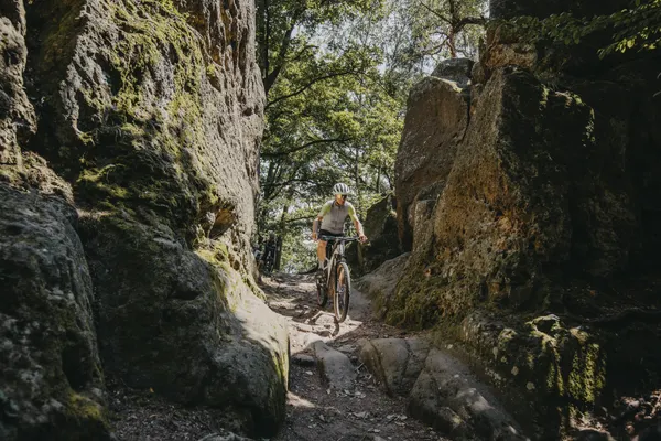 Изображение товара Защитный шлем FORCE Road Dox 902197-F (р.S/M, белый)