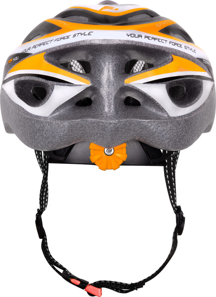 Изображение товара Защитный шлем FORCE Hal 902481-F (р.S/M, черный/оранжевый/белый)