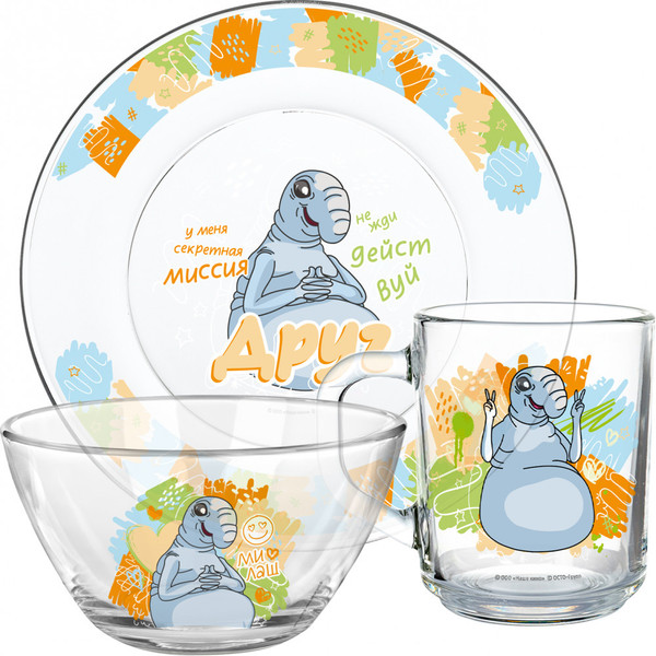 Изображение товара Набор столовой посуды ND Play Ждун, Действуй! 315469