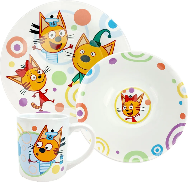 Изображение товара Набор столовой посуды ND Play Три Кота 311476