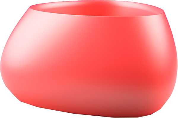Изображение товара Кашпо БЕРКАНО Bend 60 / 220_009_19V (Chili Red)