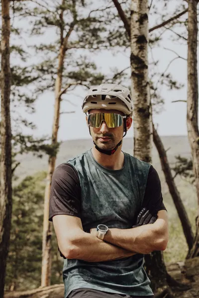 Изображение товара Защитный шлем FORCE MTB Ibex 90299919-F (р.L/XL, бежевый матовый)