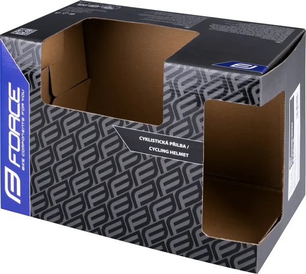 Изображение товара Защитный шлем FORCE Bull Hue Mips 90292912-F (р.L/XL, черный/красный)