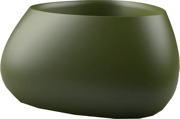 Изображение товара Вазон БЕРКАНО Bend 60 DB / 220_009_23 (Olive green)
