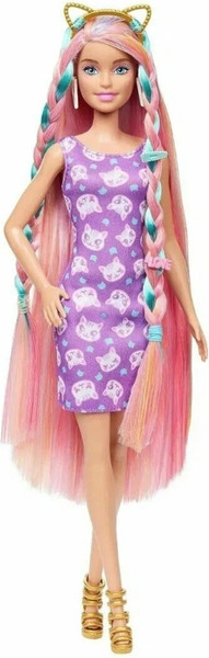 Изображение товара Кукла с аксессуарами Barbie Fun & Fancy Hair JDC85