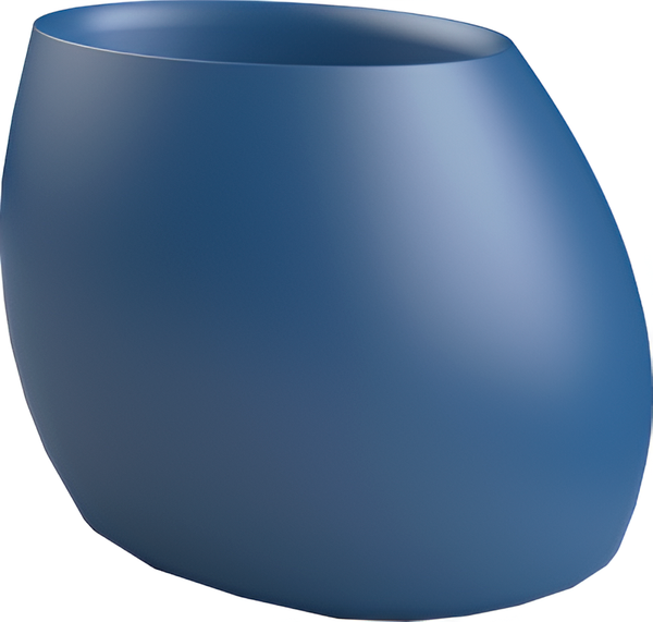 Изображение товара Кашпо БЕРКАНО Bend 80 / 220_010_17V (Wave Blue)
