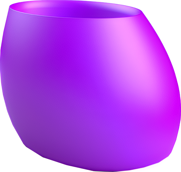Изображение товара Вазон БЕРКАНО Bend 80 DB / 220_010_22 (Deep Violet)