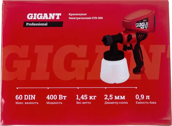 Изображение товара Краскопульт электрический Gigant GTR-500