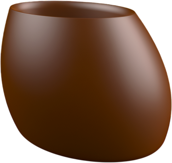 Изображение товара Вазон БЕРКАНО Bend 80 DB / 220_010_36 (Brown)