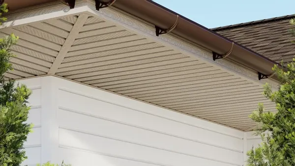 Изображение товара Софит для крыши Технониколь Фактур частично перфорированный 4706361 (3м, кедр)