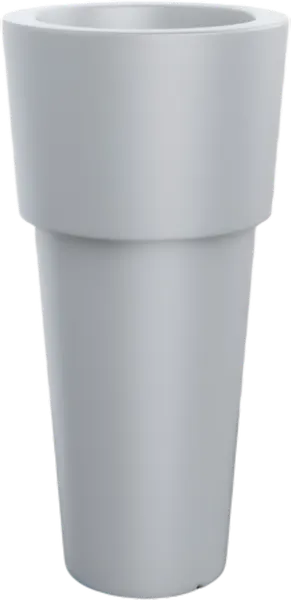 Изображение товара Вазон БЕРКАНО Ray 80 DB / 220_093_21 (Concrete Gray)