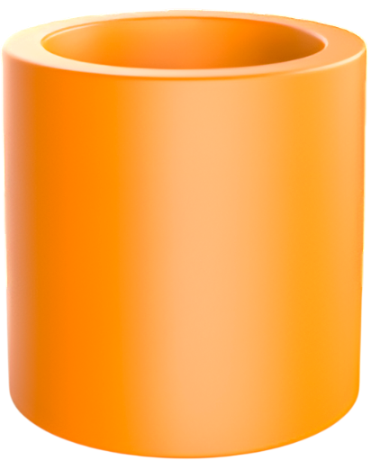 Изображение товара Вазон БЕРКАНО Cilindro 40 DB / 220_090_18 (Orange)