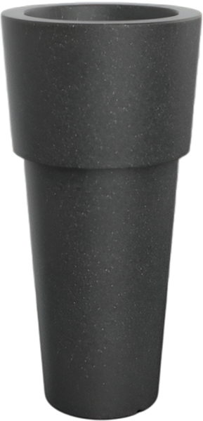 Изображение товара Вазон БЕРКАНО Ray 100 DB / 220_077_24 (Black Granite)