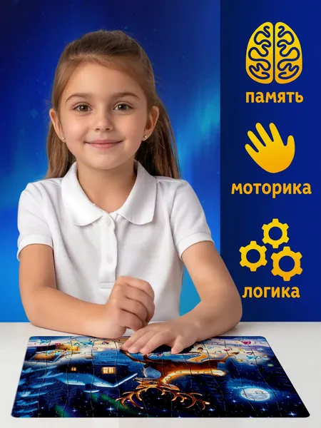 Изображение товара Пазл Puzzle Time Серебряное копытце / 10939533