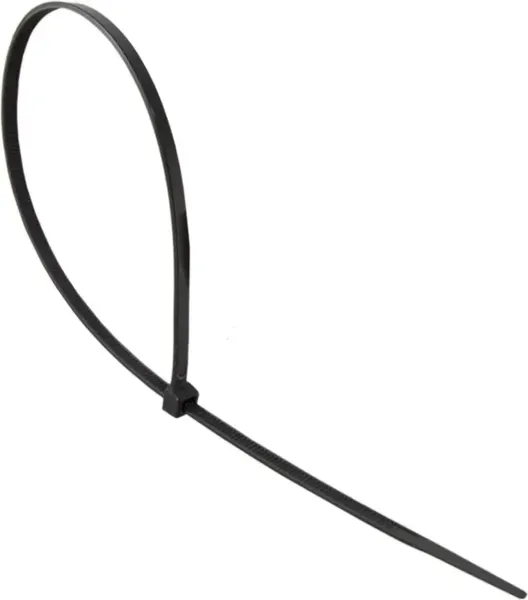 Изображение товара Стяжка для кабеля General Lighting GNC-25-100-B / 475325 (100шт, черный)