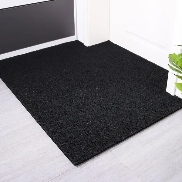 Изображение товара Коврик грязезащитный Kovrikbel Однотон (черный, 120x250)