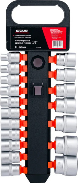 Изображение товара Набор головок слесарных Gigant G-11324