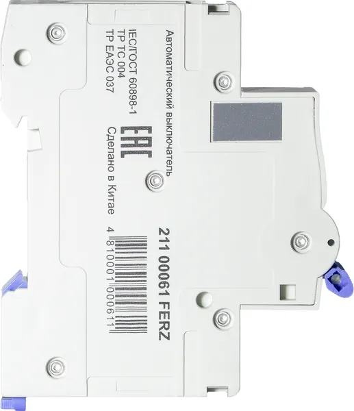 Изображение товара Выключатель автоматический Dr.Ferz FMB-C 6kA 1P 25 C / 21100061FERZ