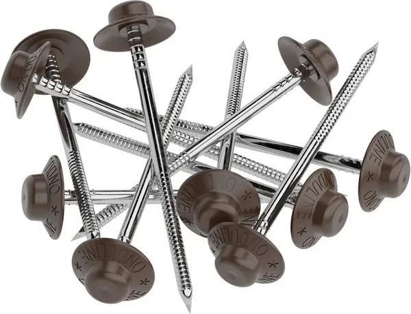 Изображение товара Гвоздь кровельный Onduline 3х75 (100шт, коричневый)