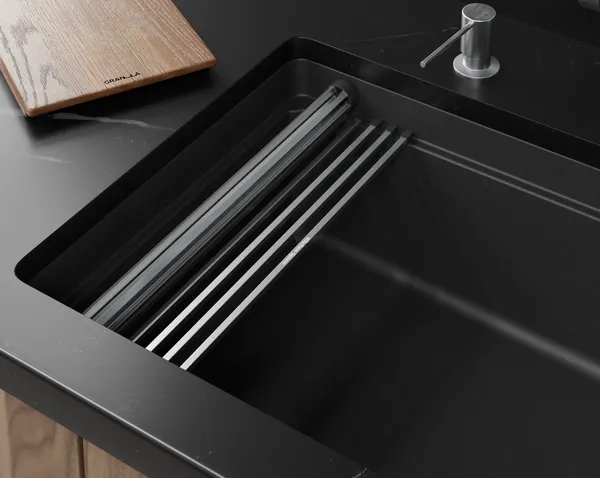 Изображение товара Мойка кухонная GRANULA KS-7309RU (черный)