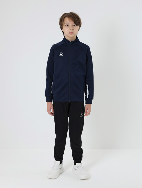 Изображение товара Олимпийка спортивная детская Kelme Children's Knitted Jacket fleece / 7461WT3143-416 (р.150, темно-синий)