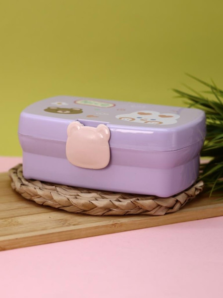 Изображение товара Ланч-бокс ILikeGift Мишка-зайка / 6807-02 (фиолетовый)