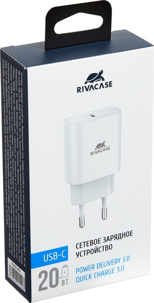 Изображение товара Адаптер питания сетевой Rivacase PS4021 (белый)
