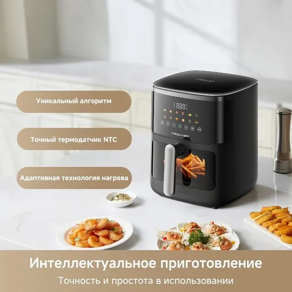Изображение товара Аэрогриль Trouver FD10 Pro Max (черный)