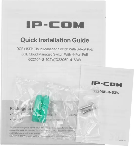 Изображение товара Коммутатор IP-COM G2206P-4-63W