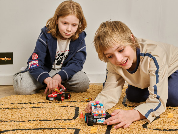 Изображение товара Конструктор Brick Labs Крушилы: Мороженщик AB-1601